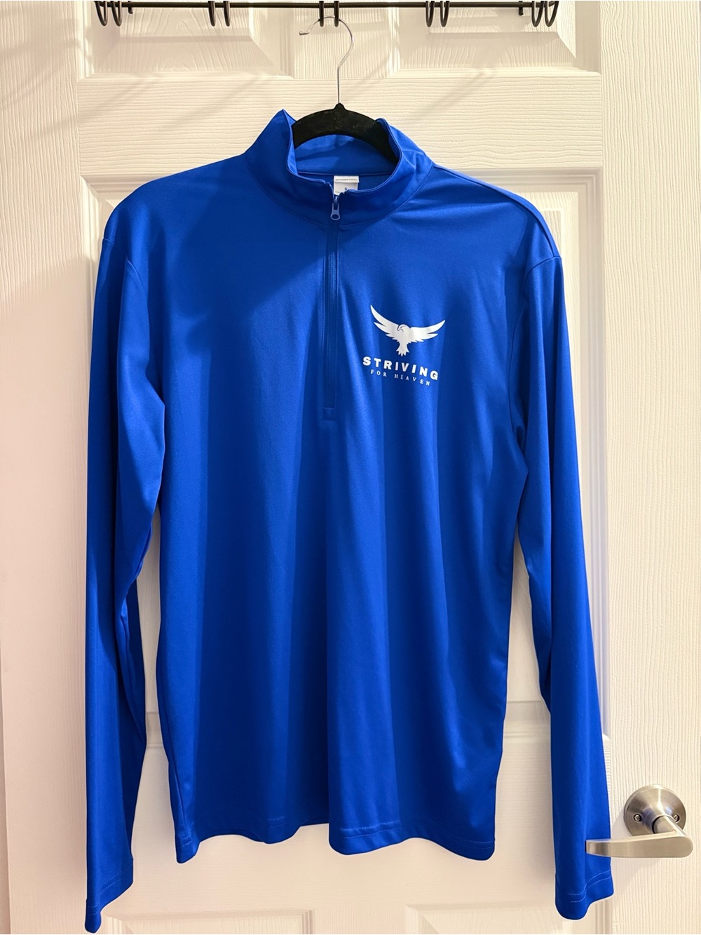 Athletic Quarter-Zip Pullover — Royal Blue